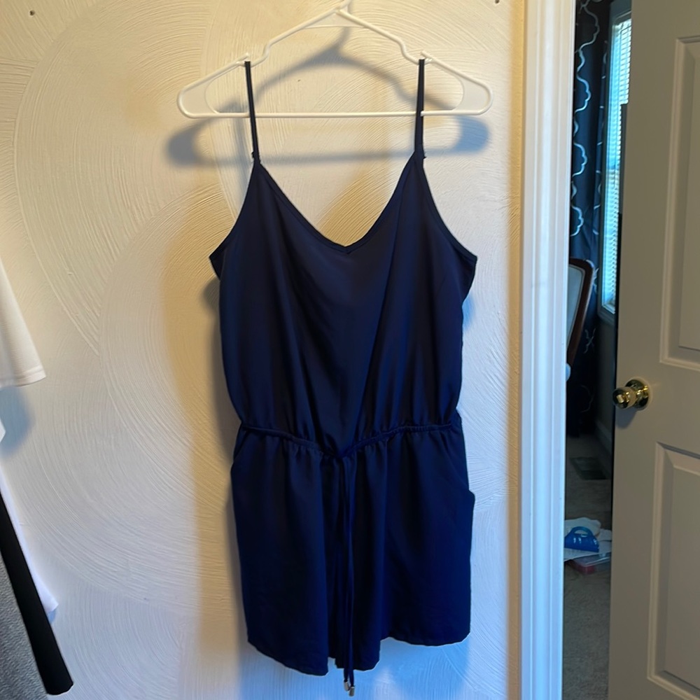 Navy Romper - size XL